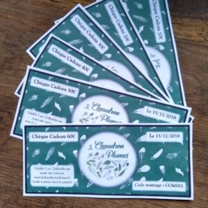 Chèques Cadeaux